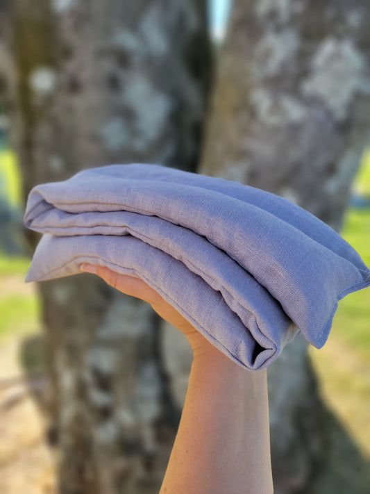 Aromatherapy Hot/Cold Neck Wraps - 100% Linen fabric