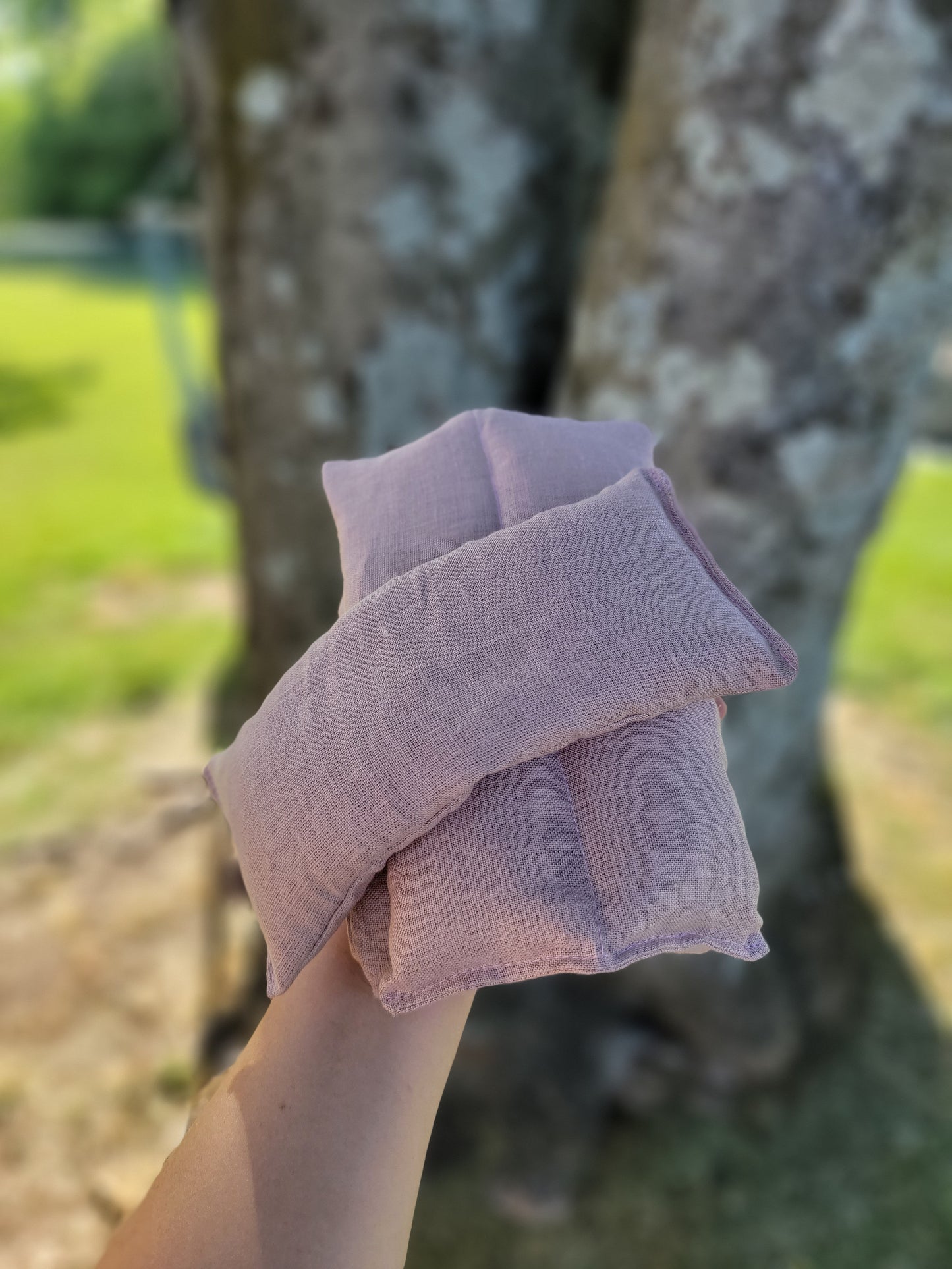 Linen Aromatherapy Gift Set - Neck Wrap & Eye Pillow