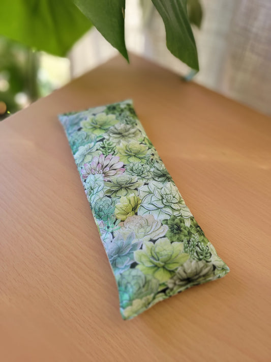 Aromatherapy Hot/Cold Weighted Eye Pillow - Nature Patterns
